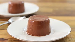 Chocolate Panna Cotta Recipe [upl. by Kelwen]