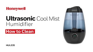 Honeywell Ultrasonic Cool Mist Humidifier HUL535  How to Clean [upl. by Helfand724]