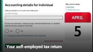 Your selfemployed tax return [upl. by Eilujna]