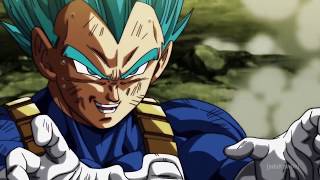 Vegeta vs Jiren  Final Flash Dragon Ball Super  English Dub with Bruce Faulconer Score [upl. by Crow129]