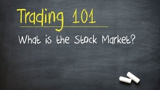 Trading 101 What is the Stock Market [upl. by Bergeron]