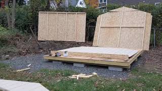 DIY Shed Kit Review  Princeton Liberty 10x10 [upl. by Bobbette]