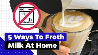 How To Froth Milk At Home Best Milk Frothers Review [upl. by Cuyler445]