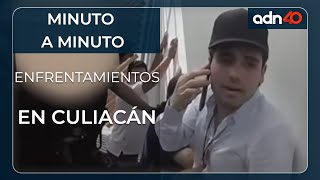 Minuto a minuto de los enfrentamientos en Culiacán [upl. by Akyre349]