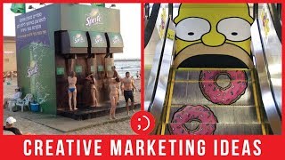 47 Creative Marketing and Guerilla Marketing Ideas Slideshow [upl. by Ardnuaek]