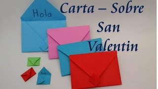 COMO HACER UNA CARTA – SOBRE 2 EN 1 [upl. by Illom]