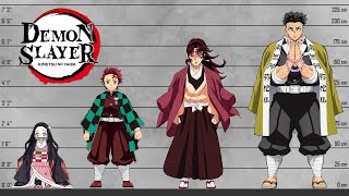 Demon Slayer Size Comparison [upl. by Dorsy641]