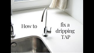 How to Fix a Dripping Tap [upl. by Iel290]