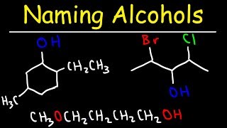 Naming Alcohols  IUPAC Nomenclature [upl. by Tolmach]