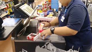 Fastest cashier at WalMart [upl. by Aldis]