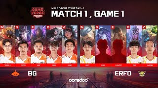 Burmese Ghouls Vs ERFO  Game 1  GVM 2024 [upl. by Belldas109]