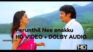 Perunthil Nee enakku jannal oram Song hd  1080P HD DOLBY MIX  Best Quality  Jeeva  Pori [upl. by Hugon274]