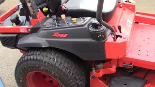 Kubota Z725 Belts and PTO Removal [upl. by Aicelet]