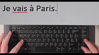 Typing accented French characters on a PC [upl. by Yug]