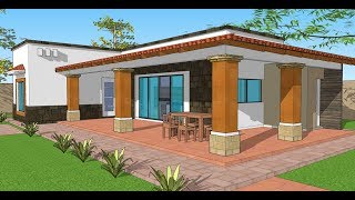 Plano Casa De Campo  Proyecto de Arquitectura Tradicional [upl. by Ttenyl]