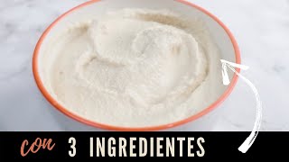 QUESO CREMA PHILADELPHIA VEGANO con 3 INGREDIENTES [upl. by Hutt]