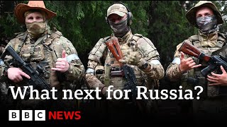 Whats happening in Russia and how could Ukraine war change  BBC News [upl. by Grady]