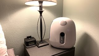 How to use the HOMEDICS Total Comfort Ultrasonic Humidifer [upl. by Tamsky]