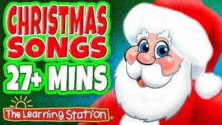 Christmas Songs for Kids 🎅 Christmas Songs Playlist for Kids 🎅 Kids Songs by The Learning Station [upl. by Arais305]