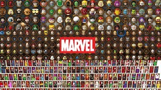 LEGO Marvel Super Heroes 2  All Captain America Characters [upl. by Andreana]