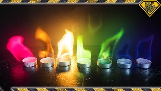 DIY Rainbow Fire The TKOR Guide On How To Make Colored Flame Easy Rainbow Fire317 [upl. by Notelrac]