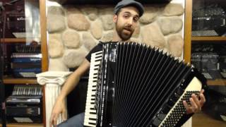 How to Play Piano Accordion  Introduction for First Time Accordionist Components Basics [upl. by Calloway]