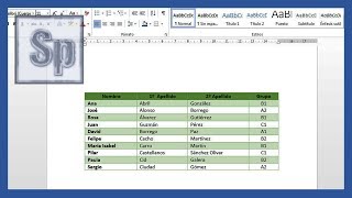 Word  Crear y editar tablas en Word Tutorial en español HD [upl. by Garmaise]