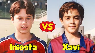 Iniesta vs Xavi  Comparison [upl. by Chere815]