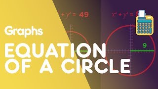 Equation Of A Circle  Graphs  Maths  FuseSchool [upl. by Tai439]