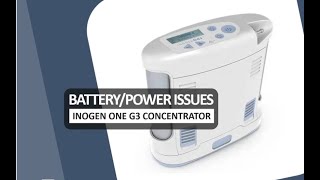 Inogen G3 Troubleshooting Battery and Power Issues [upl. by Carol-Jean487]