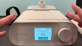 How to Adjust Humidity on a Respironics CPAP [upl. by Arhas]