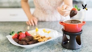 Chocolate Fondue Recipe and Tips  HoneysuckleCatering [upl. by Victoir113]