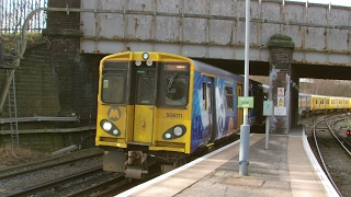 Half an Hour at 216  Birkenhead North Station 1022017  Class 507 508 terminus [upl. by Nylaj]