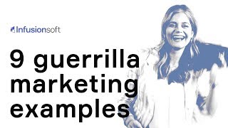 9 guerrilla marketing examples [upl. by Evita]