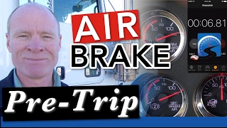 How to Do the CDL Air Brake PreTrip Inspection [upl. by Eiramit450]