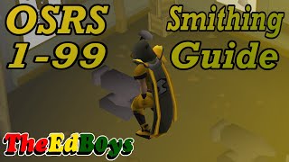 OSRS 199 Smithing Guide  Updated Old School Runescape Smithing Guide [upl. by Michelle]