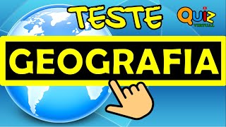 QUIZ VIRTUAL  TESTE DE GEOGRAFIA  TESTE PARA CONCURSOS  TESTE PARA VESTIBULAR [upl. by Tisbe]