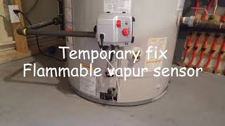 Flammable Vapor Sensor Temporary Fix [upl. by Ellimak]