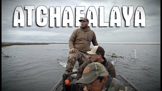 Duck Hunting The Atchafalaya River Louisiana [upl. by Anerda]