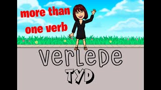 Verlede tyd  more than one verb  Afrikaans FAL [upl. by Nosila429]