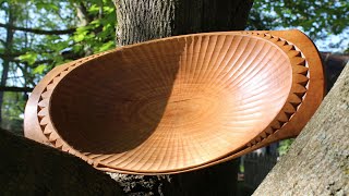 Dave Fisher carves a greenwood bowl [upl. by Riorsson331]