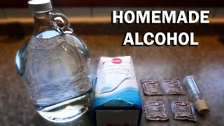 How to make Alcohol at Home Ethanol [upl. by Llenrahs]