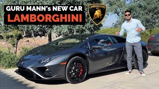 Guru Manns New Car quotLAMBORGHINIquot  Vlog with Inspiration [upl. by Matthus]