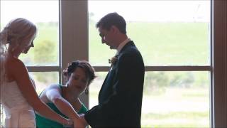 Handfasting Example Caz and Andy [upl. by Nnaynaffit718]