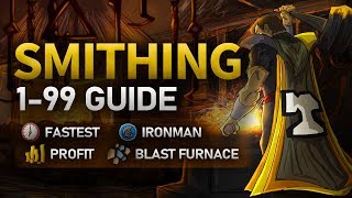 OSRS 199 Smithing Guide [upl. by Silenay865]