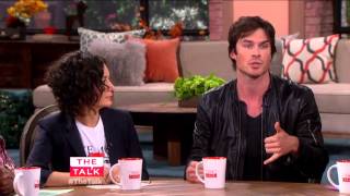 Ian Somerhalder The Talk Interview Full [upl. by Alehcim]