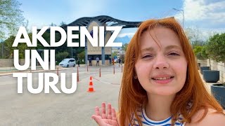 AKDENİZ ÜNİ KAMPÜS TURU [upl. by Aicenra]