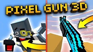 All Guns and Reloading Animations in Pixel Gun 3D Every Gun in PG3D [upl. by Millar]