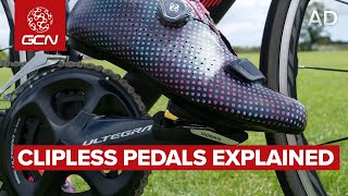 Clipless Pedals Explained  How To Use Clipless Pedals [upl. by Hoffert]