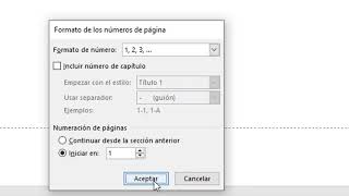 Secciones y tabla de contenido en Microsoft Word [upl. by Deborah259]